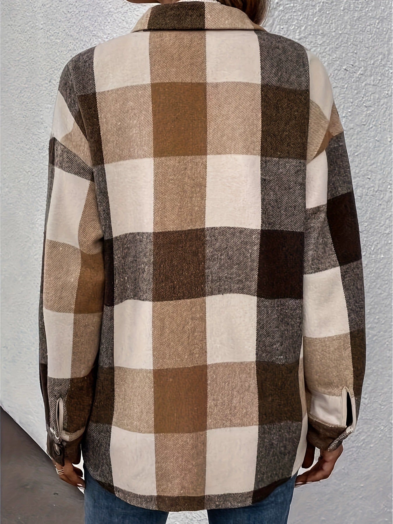 Chemise à Carreaux Femme
