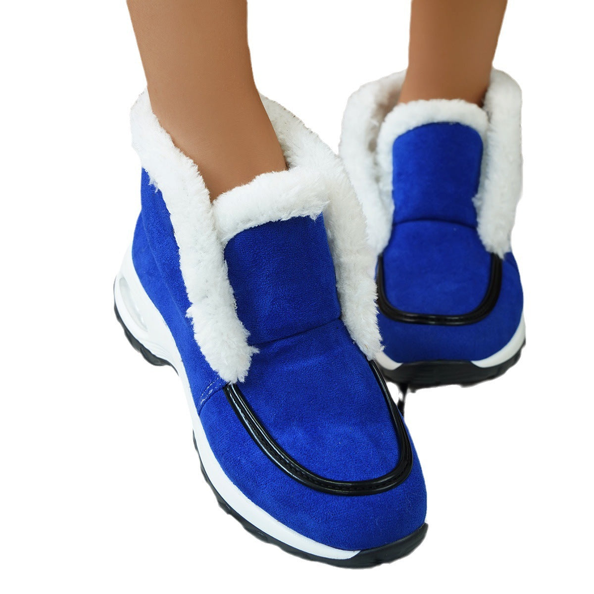Bottes Hiver Femme – Plateforme Léopard