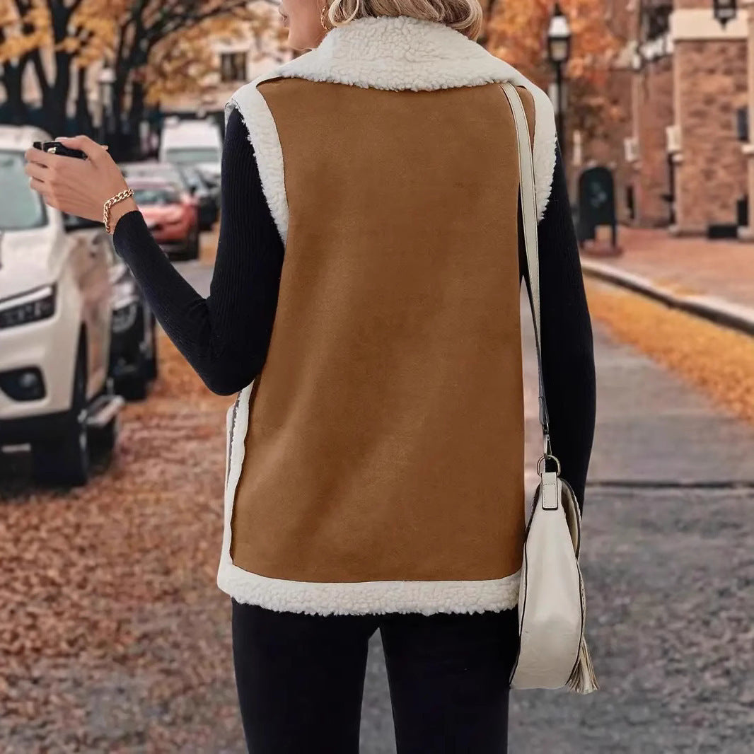 Doviora Nordica – Gilet Fourrure Femme