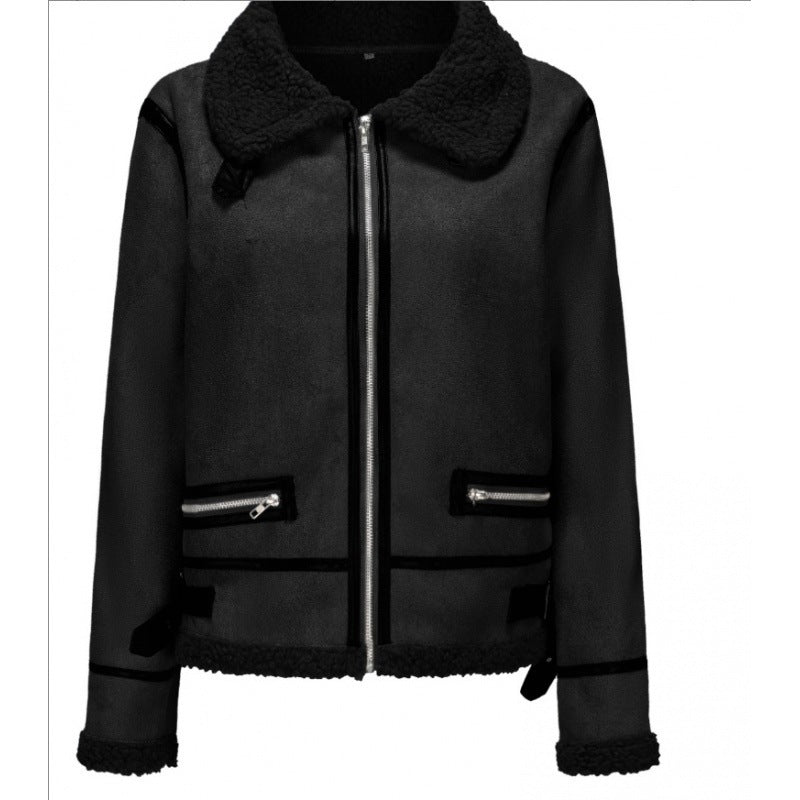 Manteau Femme Fourrure – Manches Longues