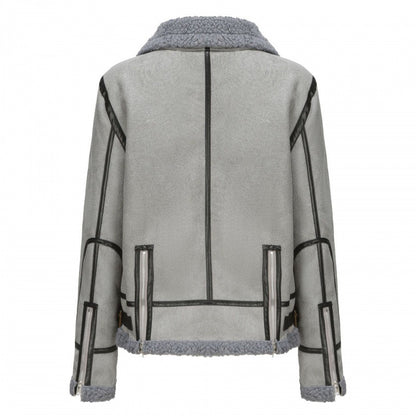 Manteau Femme Fourrure – Manches Longues