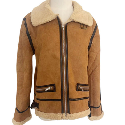 Manteau Femme Fourrure – Manches Longues
