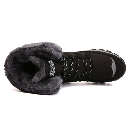 Doviora Neva – Bottes Neige Hautes Femme en Coton