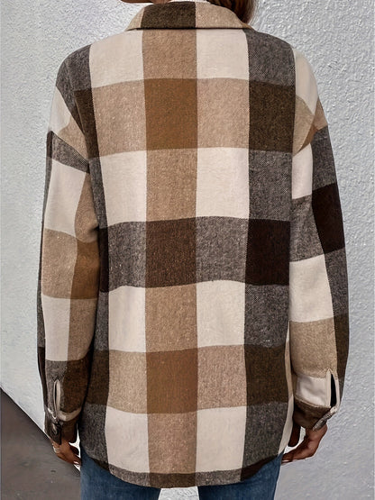 Chemise à Carreaux Femme