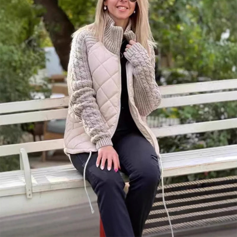 Doviora Nordic – Veste Hiver à Col Montant & Poches