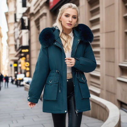 Chic Urbain – Manteau Suédine Femme