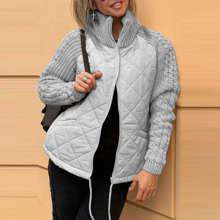 Doviora Nordic – Veste Hiver à Col Montant & Poches